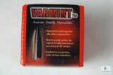 100 Count Hornady 22 Caliber bullets 55 grain sp