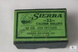 100 Count Sierra 22 Caliber bullets 55 grain spitzer