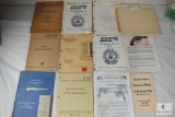 Lot of assorted military manuals