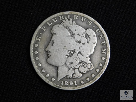 1891-O Morgan Silver Dollar