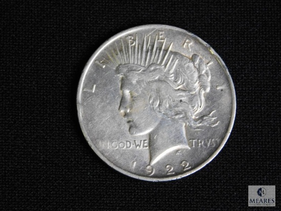 1922 Peace Dollar