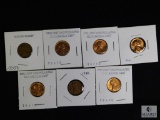 Mixed Lot of 7 Lincoln Cents