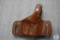 New Hunter leather thumb break ambidextrous holster fits Beretta 92,96 and similar