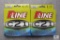 2 packs 8 pound fishing line 300 yards each