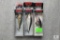 3 new Rapala fishing lures