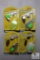 4 assorted Booyah crankbaits new in package