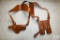 New leather shoulder holster with mag pouch fits Glock 17,19,20,23,22