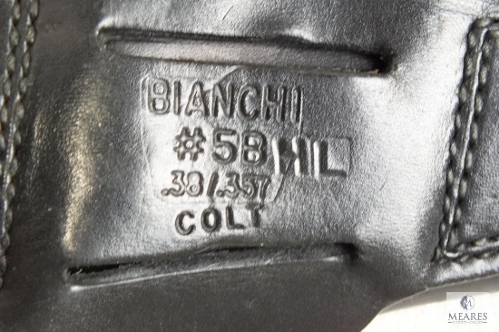 Bianchi Leather Holster Fits 6" Colt Trooper + similar