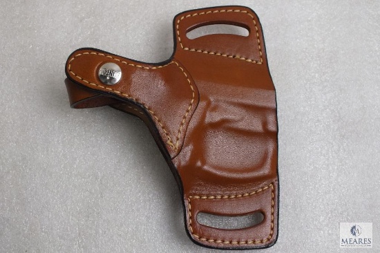 New Hunter leather thumb break ambidextrous holster fits Beretta 92,96 and similar