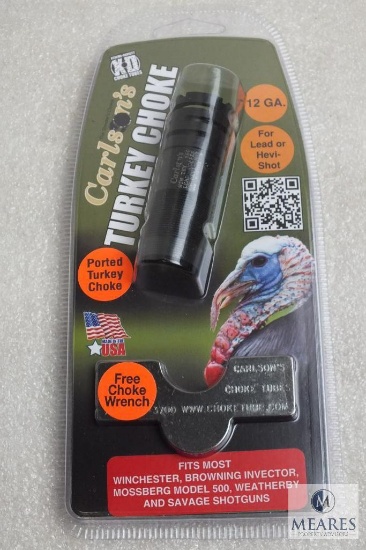 New Carlsons 12 guage extended Turkey choke tube for winchester, Browning Invector, Mossberg 500