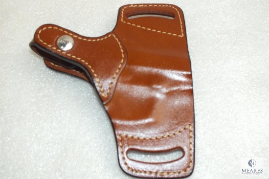 New Hunter leather thumb break ambidextrous holster fits Beretta 92,96 and similar