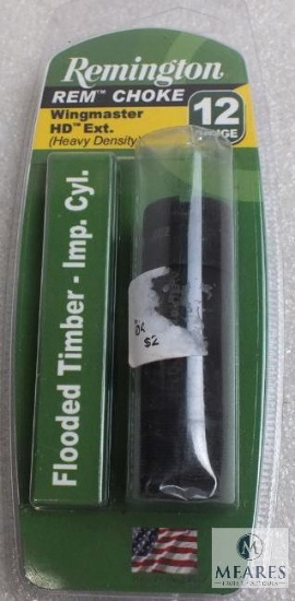 New Remington 12 guage extended flooded timber choke tube