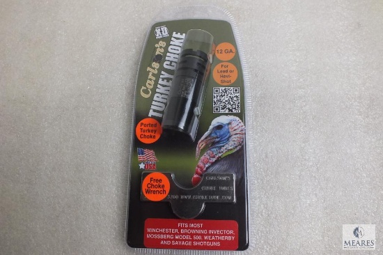 New Carlsons 12 guage extended Turkey choke tube for winchester, Browning Invector, Mossberg 500