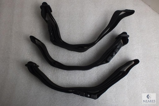 3 new cordura adjustable length holster belts fits 32"-44" waist