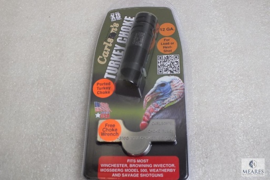 New Carlsons 12 Gauge extended turkey choke tube with wrench invector Browning, Mossberg 500