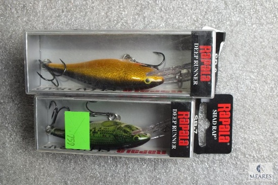 2 New Rapala fishing lures