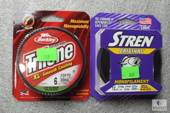 2 packs of new fishing line