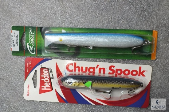 2 new salt water large fishing lures