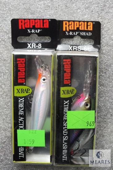 2 New Rapala fishing lures