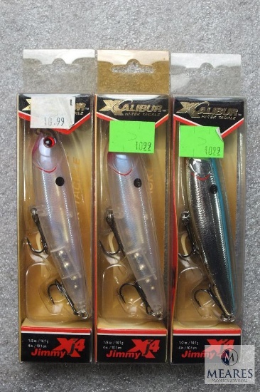 3 new Xcalibur fishing lures