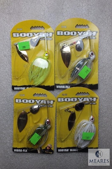 4 assorted Booyah crankbaits new in package