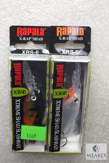 2 New Rapala fishing lures