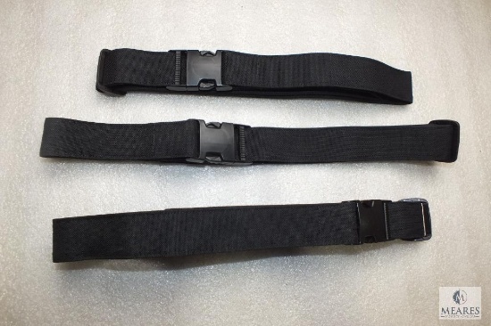 3 new Cordura adjustable length holster belts fits 32"-44" waist