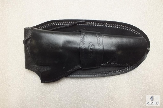 New Hunter leather western loop holster fits 6-7 1/2" Ruger Blackhawk, Colt SAA and similar