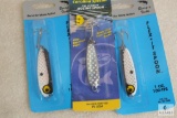 3 new assorted fishing spoons