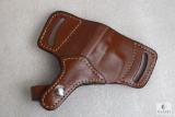 New Hunter leather thumb break ambidextrous holster fits Beretta 92,96 and similar