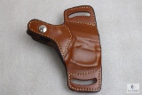 New Hunter leather thumb break ambidextrous holster fits Beretta 92,96 and similar