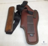 Gould and Goodrich scope bandoleer holster fits Freedom Arms 454 casull and similar