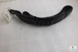 Leather Rifle sling with shell holder