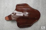 Hunter leather thumb break holster fits H&K USP 9mm and 40 S&W and similar