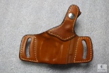 Hunter leather ambidextrous thumb break holster fits Beretta 92,96 and similar