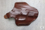 Hunter leather thumb break holster fits H&K USP 9mm and 40 S+W and similar