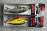 2 New Rapala fishing lures