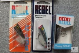 3 new Rebel fishing lures
