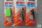 3 new Rebel fishing lures