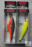 2 New Rapala fishing lures