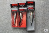 3 new Rapala fishing lures