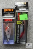 2 New Rapala fishing lures