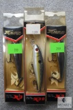 3 new Xcalibur fishing lures