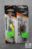 2 new Bomber fishing lures