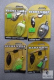 4 assorted Booyah crankbaits new in package