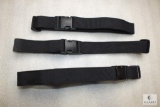 3 new Cordura adjustable length holster belts fits 32