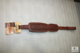 New Hunter leather padded rifle sling with adjustable length