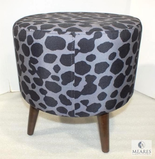 cheetah print stool