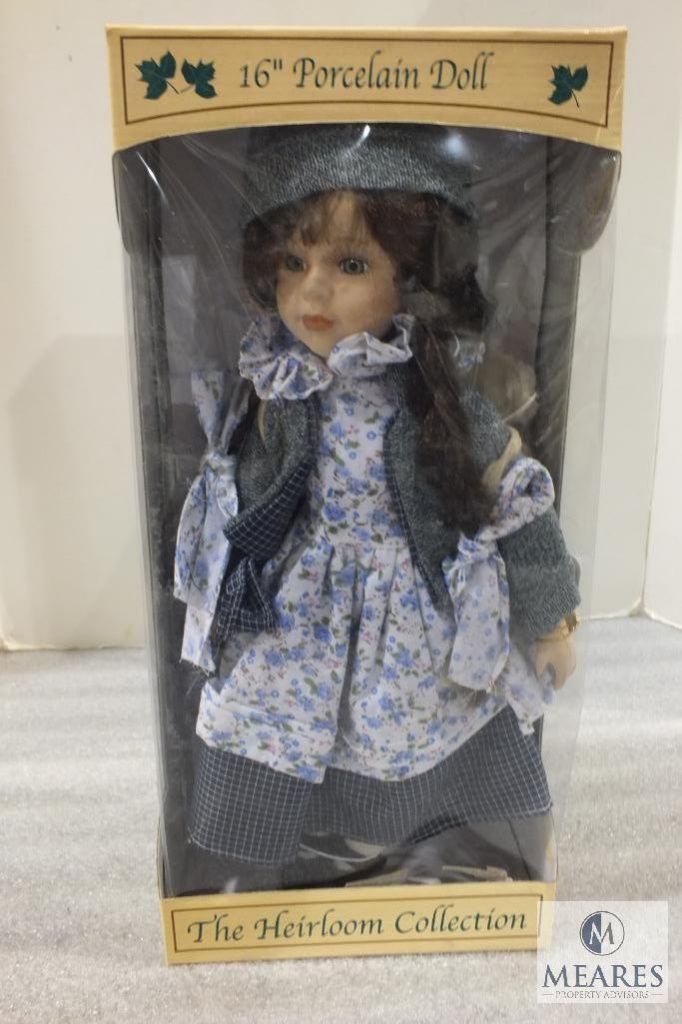 the heirloom collection 16 porcelain doll