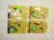 Lot 4 New Booyah Spinner Blade Fishing Lures